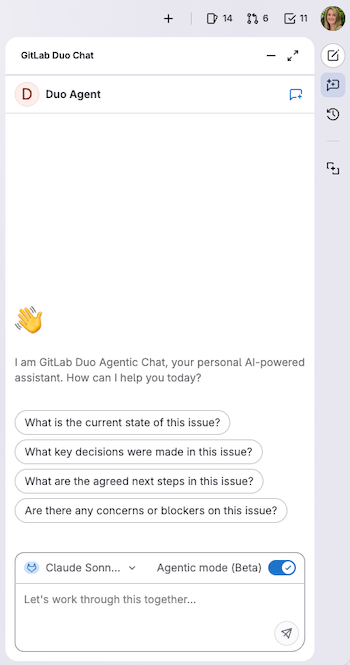 Interface redesign · User · Help · GitLab